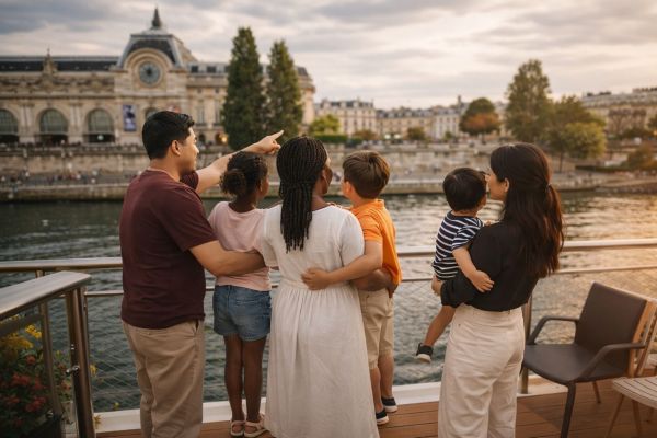 Vivez une croisière sur la Seine en famille pour des souvenirs inoubliables